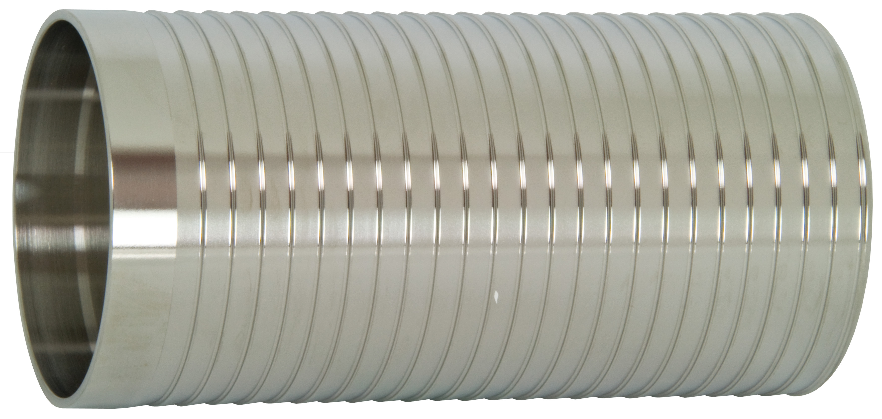POLISHED LONG WELD HOSE ADAPTER